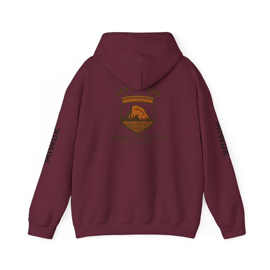 Miwuk up Miwuk down Unisex Heavy Blend™ Hooded Sweatshirt