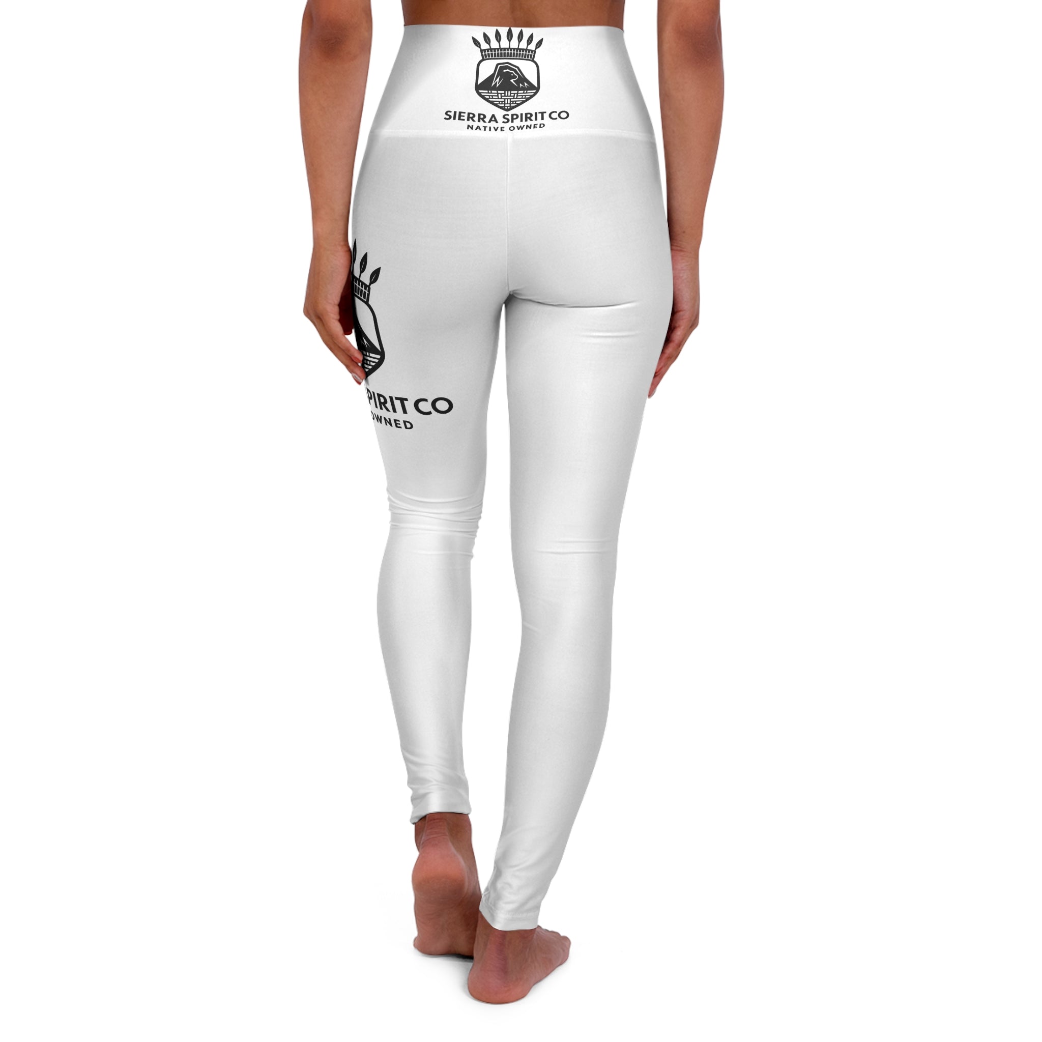 Sierra Spirit Co High Waisted Yoga Leggings (AOP)