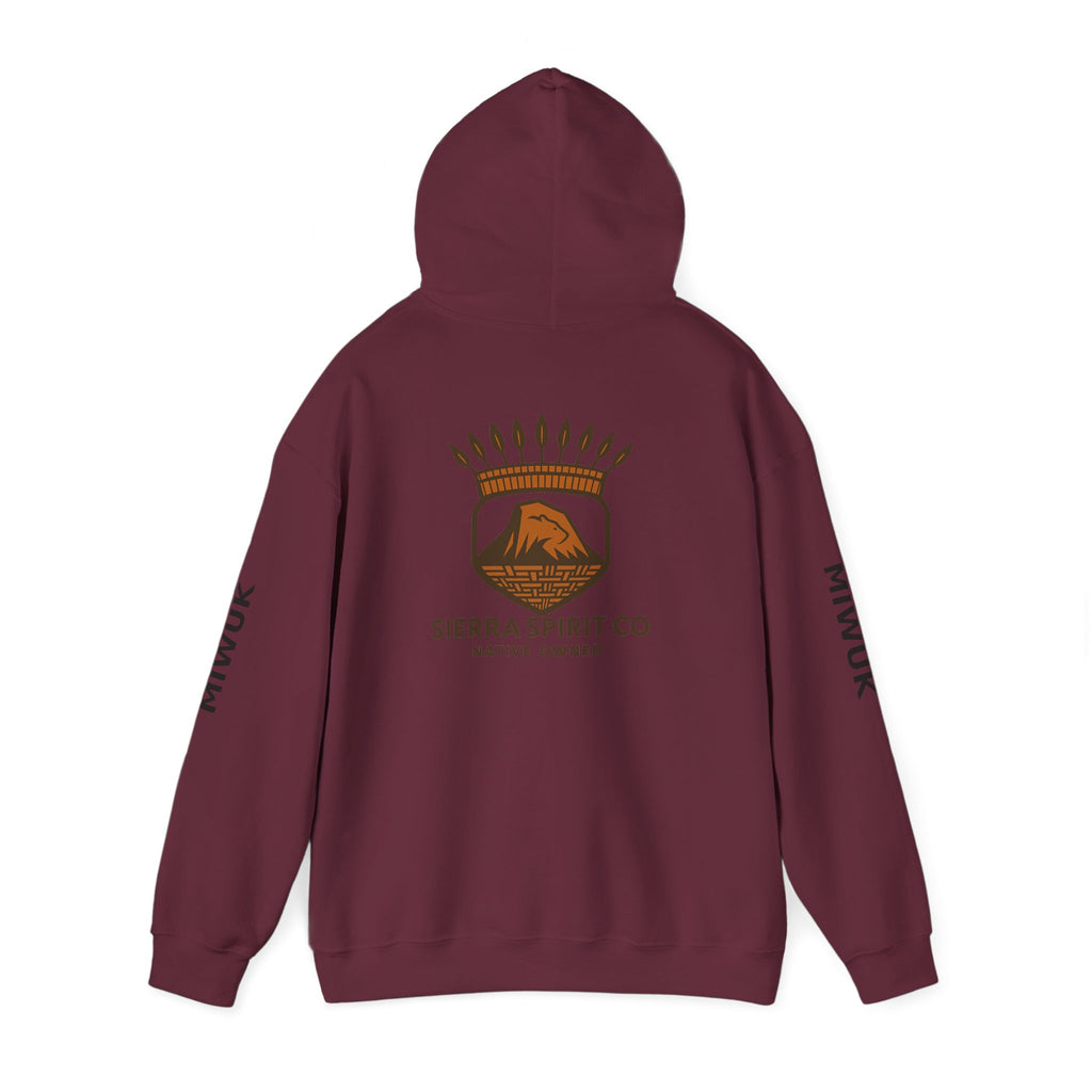 Miwuk up Miwuk down Unisex Heavy Blend™ Hooded Sweatshirt