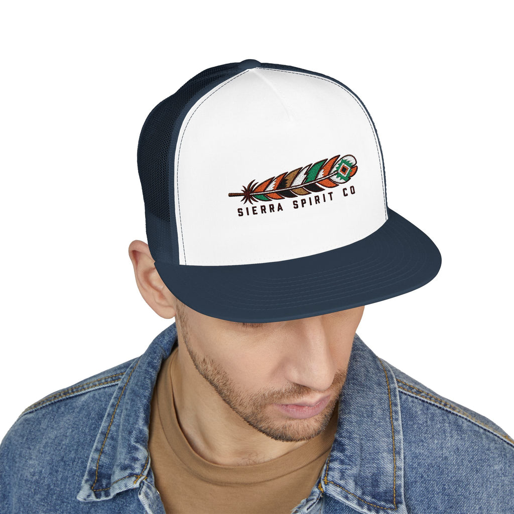 Colorful Ha-lah 5 Panel Trucker Cap