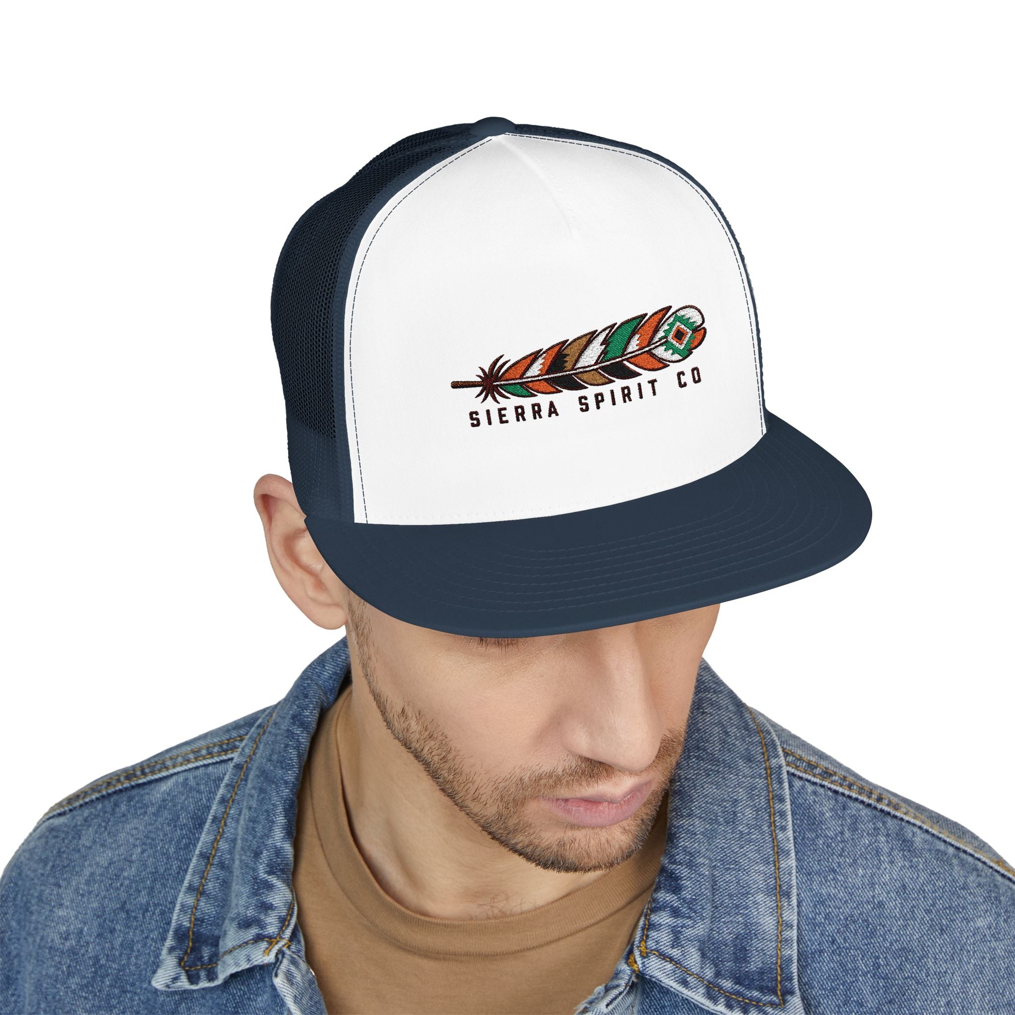 Colorful Ha-lah 5 Panel Trucker Cap