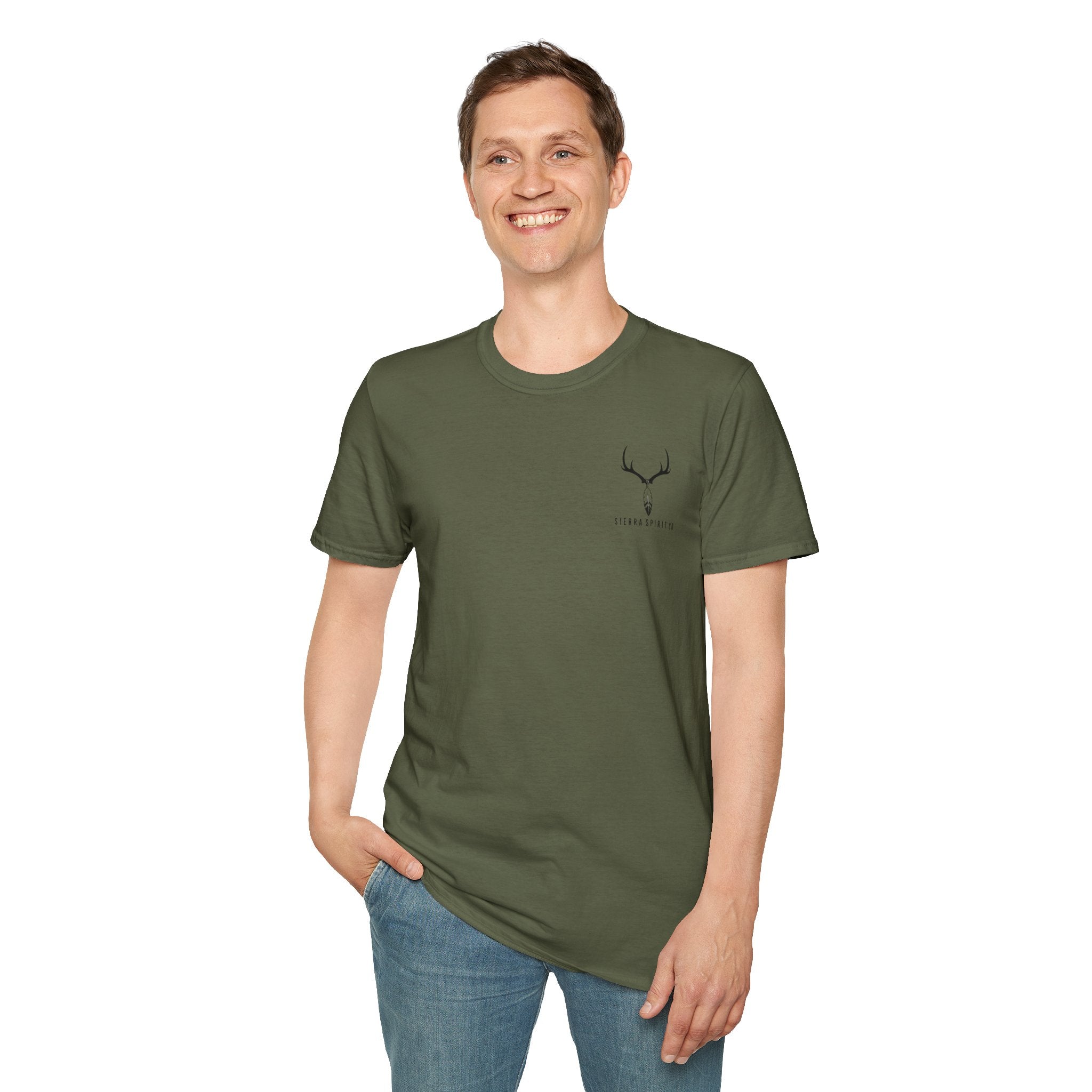 Hicca aka Buck Deer Unisex Softstyle T-Shirt