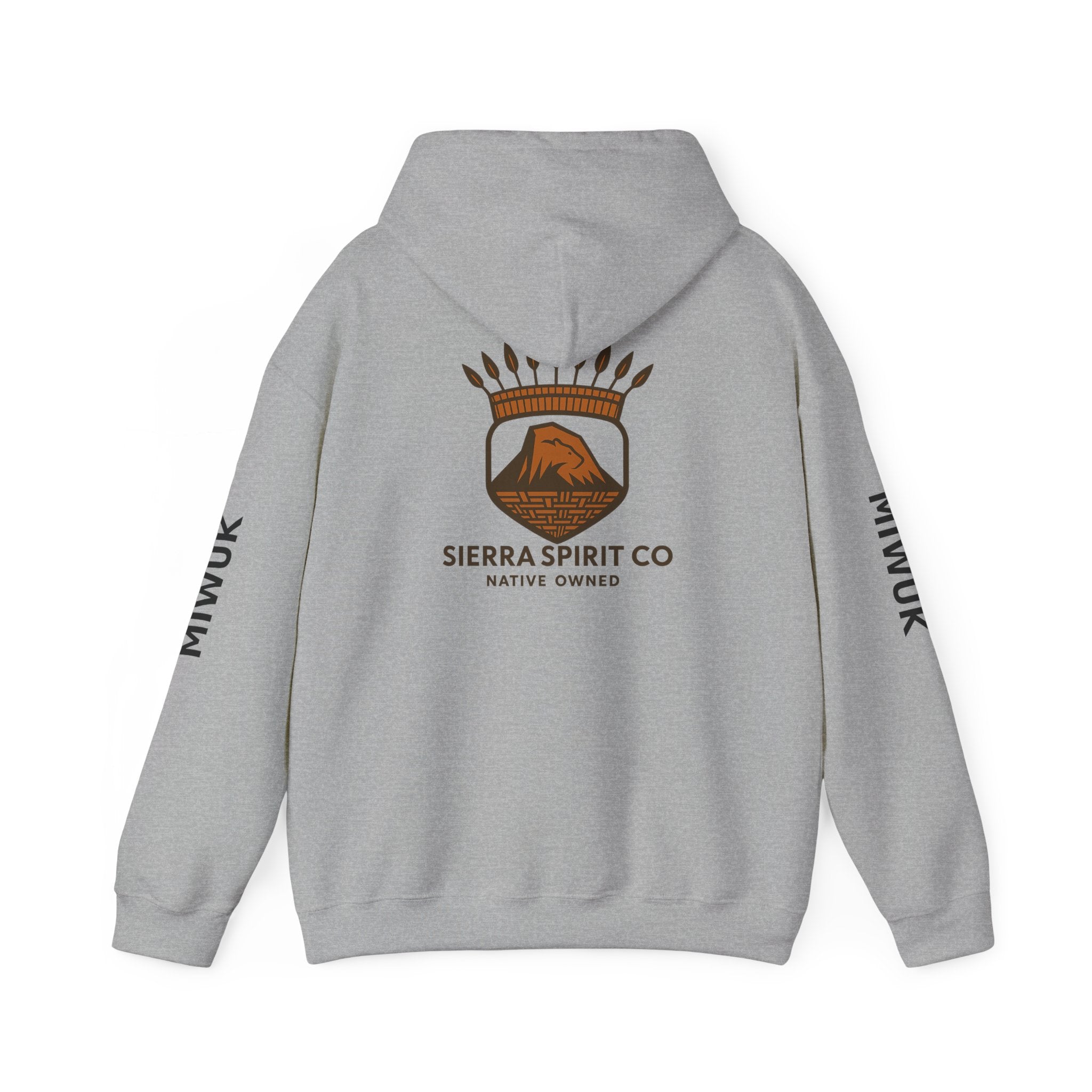 Miwuk up Miwuk down Unisex Heavy Blend™ Hooded Sweatshirt