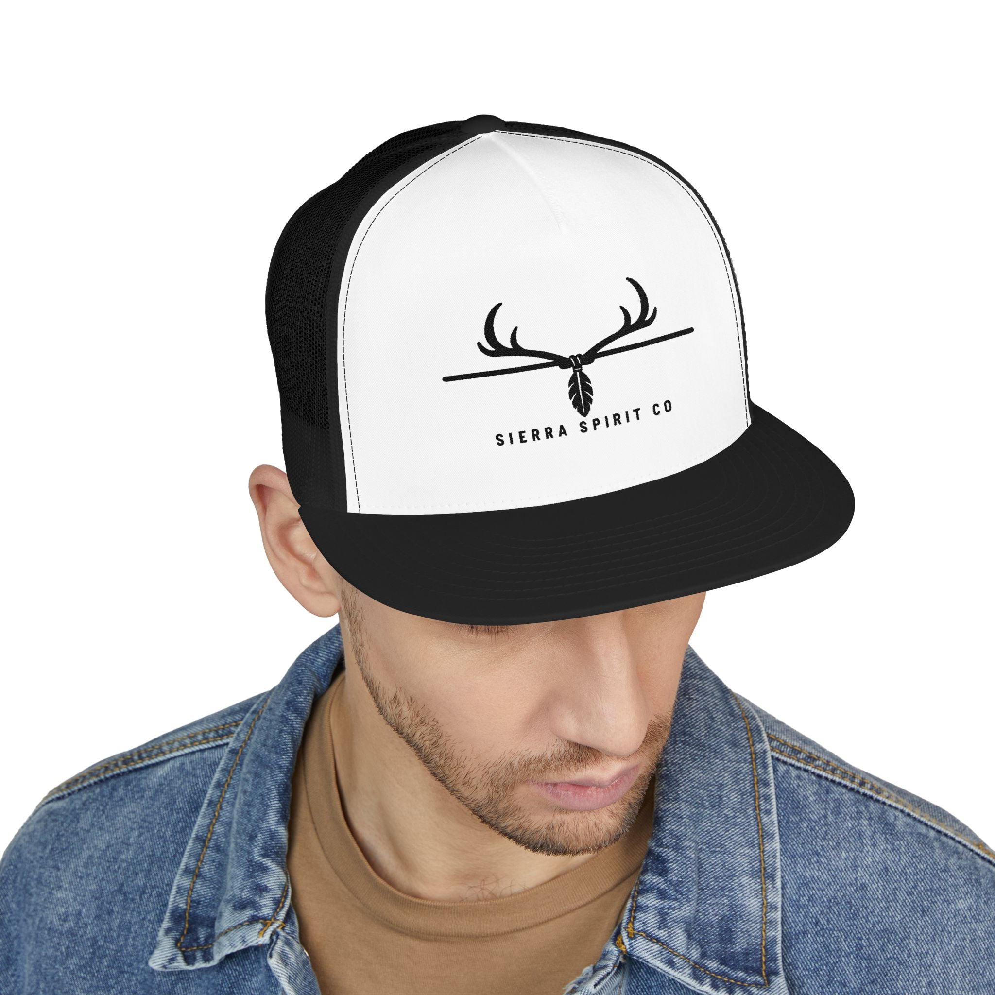 Hicca aka Buck Deer 5 Panel Trucker Cap