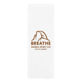 Suede top Breathe white Rubber Yoga Mat