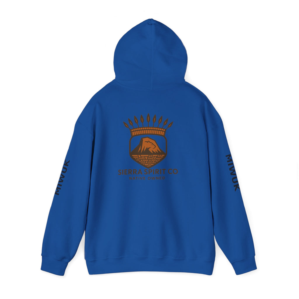 Miwuk up Miwuk down Unisex Heavy Blend™ Hooded Sweatshirt