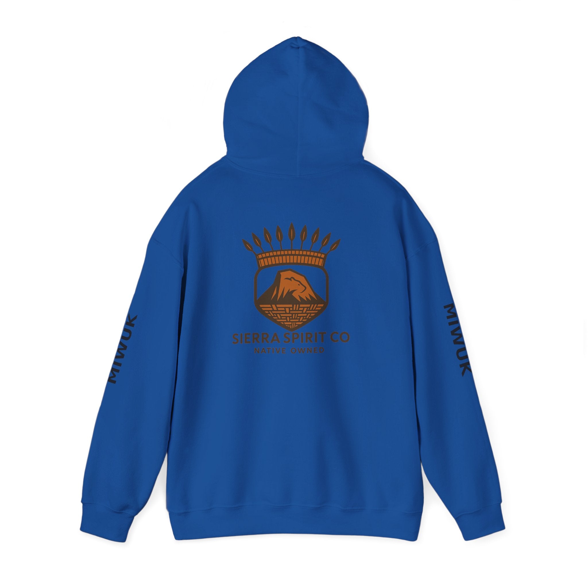 Miwuk up Miwuk down Unisex Heavy Blend™ Hooded Sweatshirt
