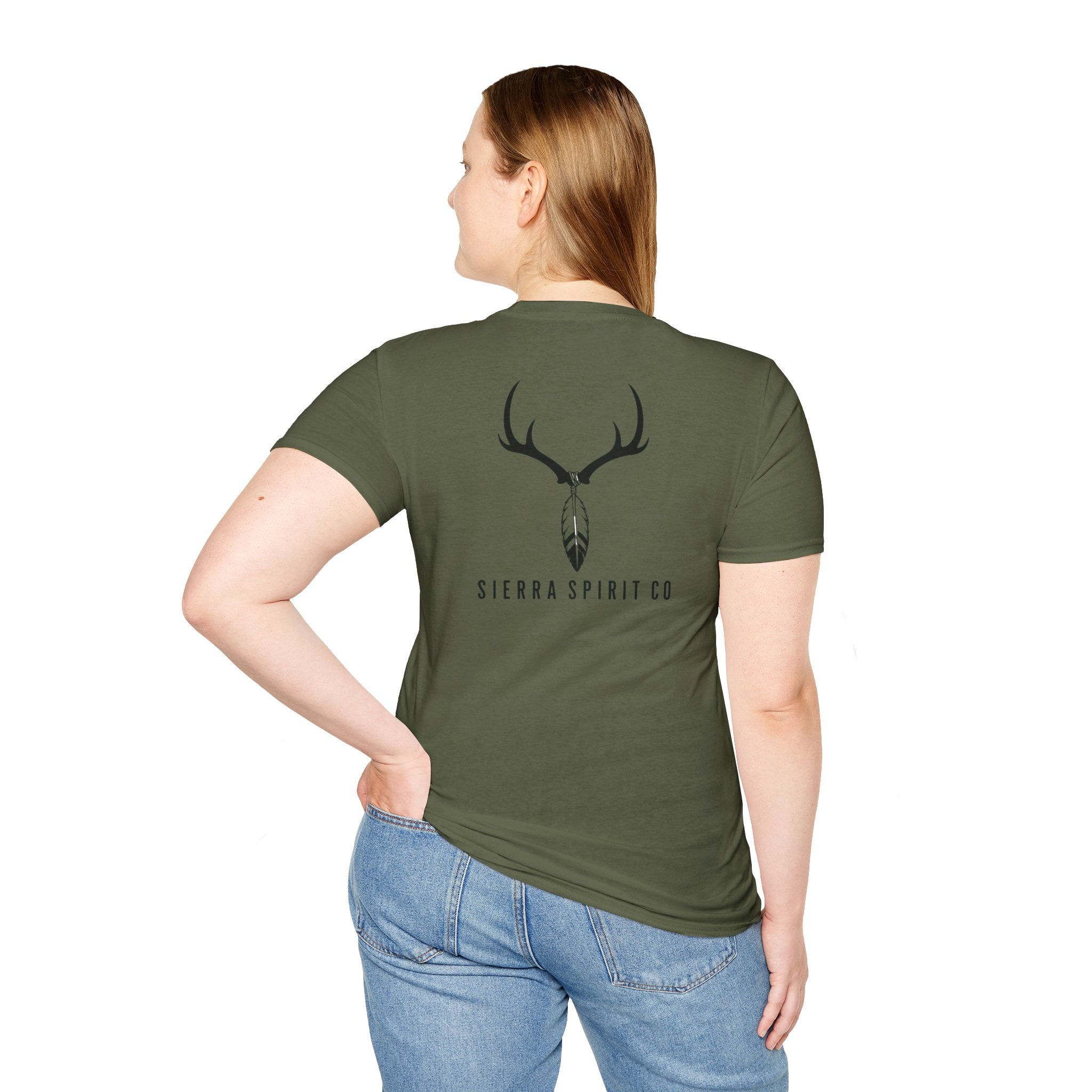 Hicca aka Buck Deer Unisex Softstyle T-Shirt