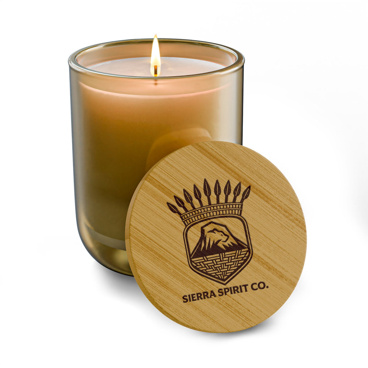 Sierra Spirit Co Scented Soy Candle, 14oz (Engraving)