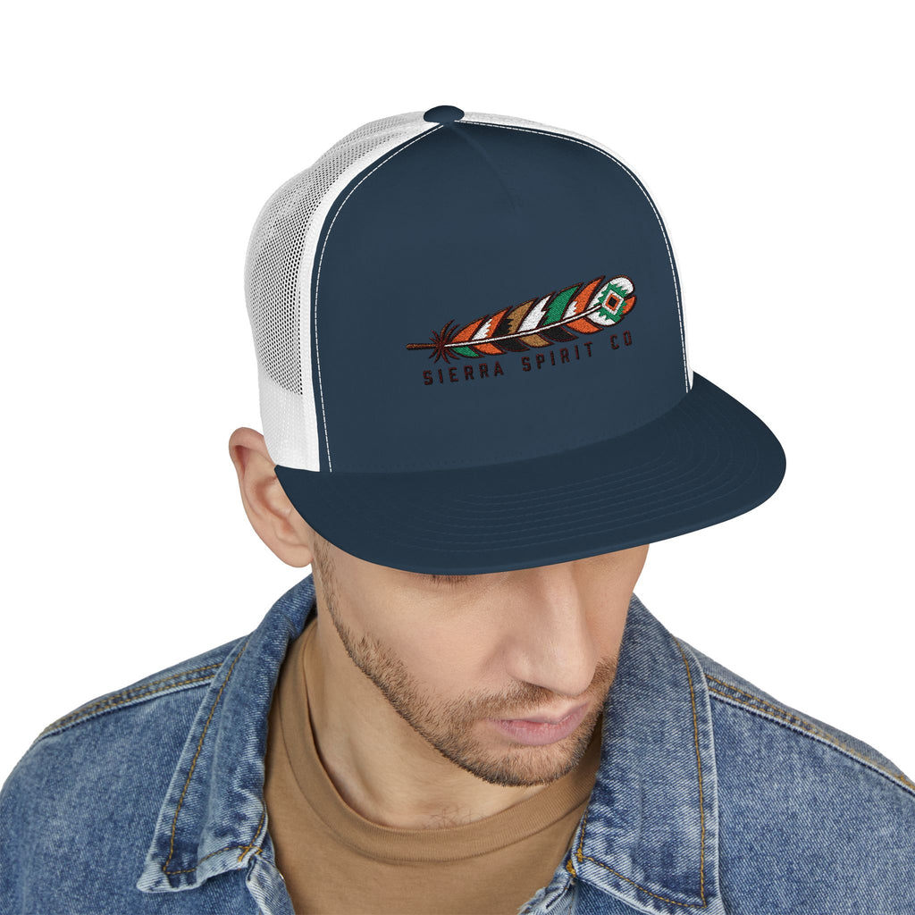 Colorful Ha-lah 5 Panel Trucker Cap