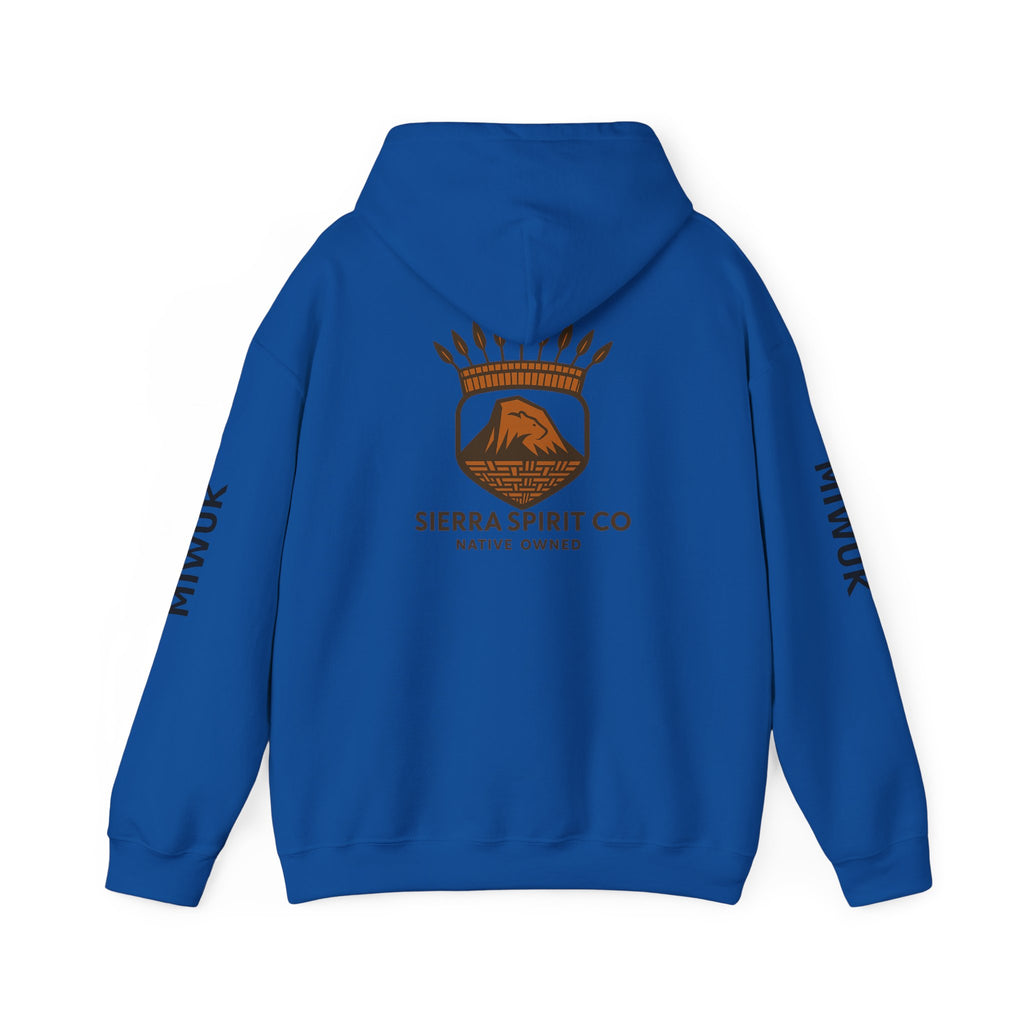 Miwuk up Miwuk down Unisex Heavy Blend™ Hooded Sweatshirt