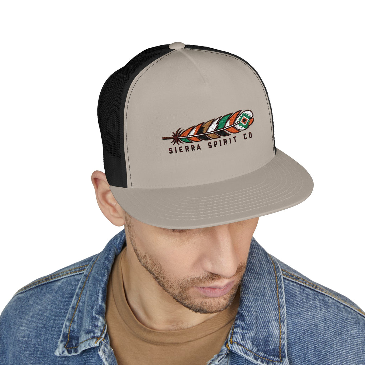 Colorful Ha-lah 5 Panel Trucker Cap