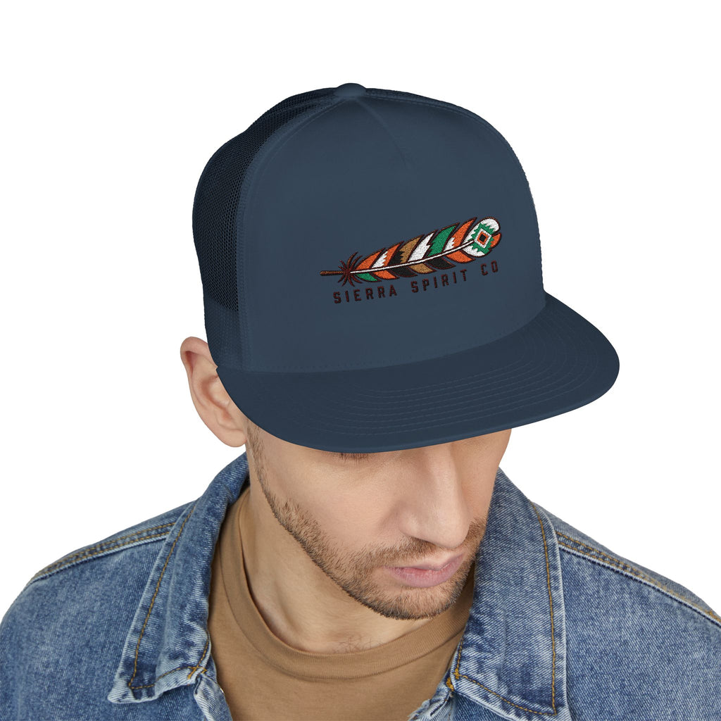 Colorful Ha-lah 5 Panel Trucker Cap
