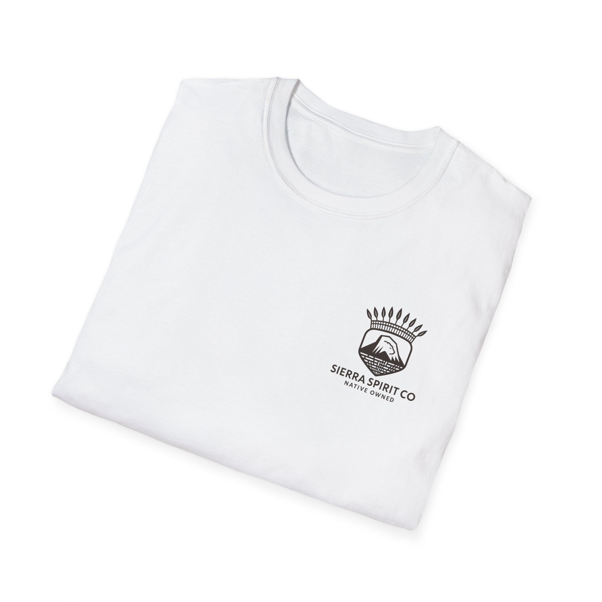 Sierra Spirit Co Black logo Unisex Softstyle T-Shirt