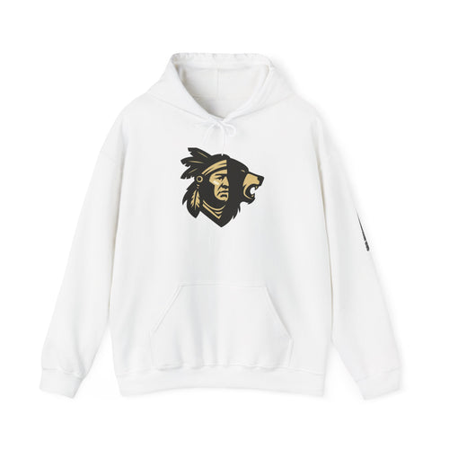 Bear Clan Front  only Unisex Heavy Blend™ Hooded Sweatshirt