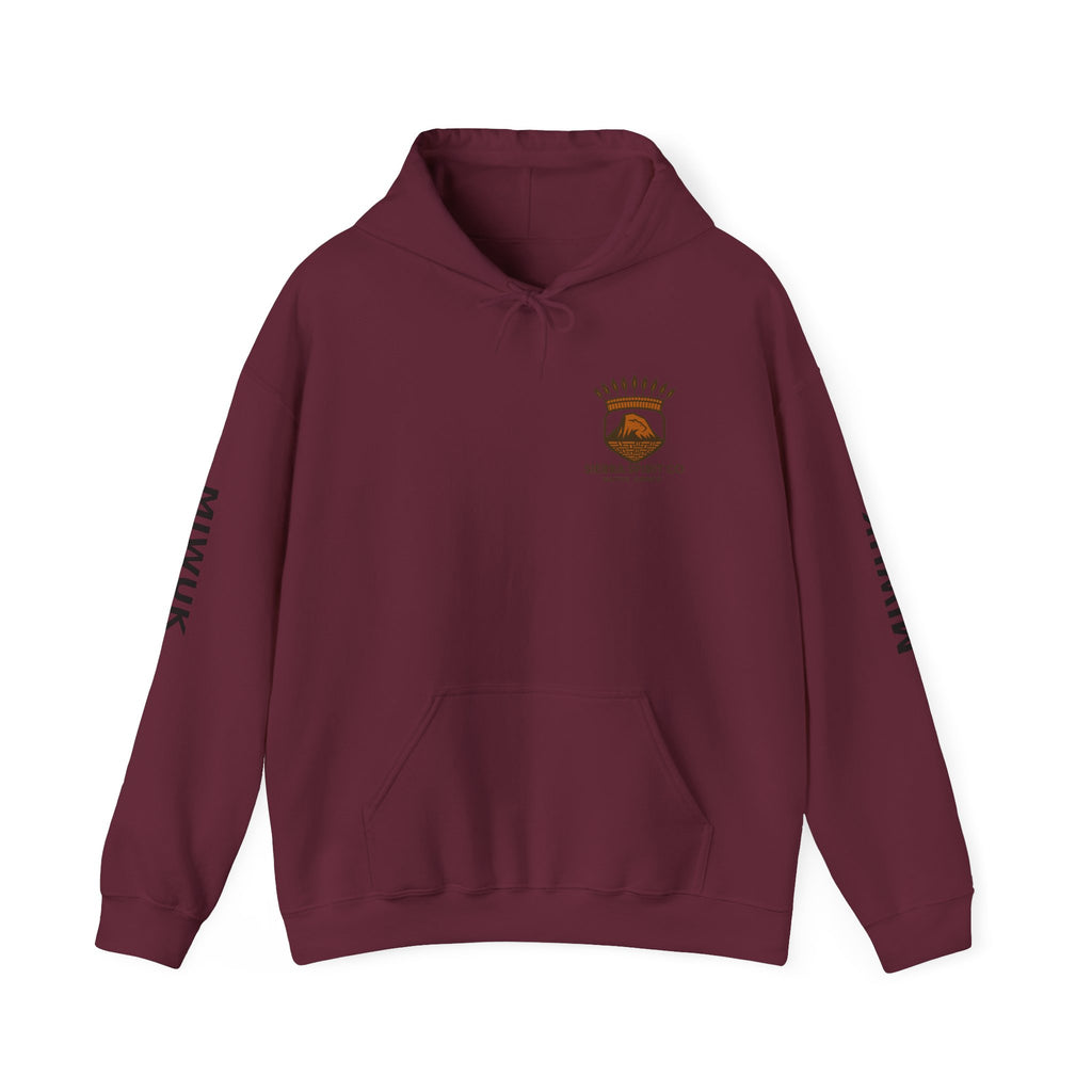 Miwuk up Miwuk down Unisex Heavy Blend™ Hooded Sweatshirt
