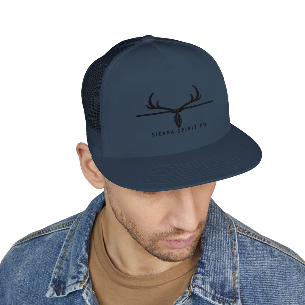 Hicca aka Buck Deer 5 Panel Trucker Cap