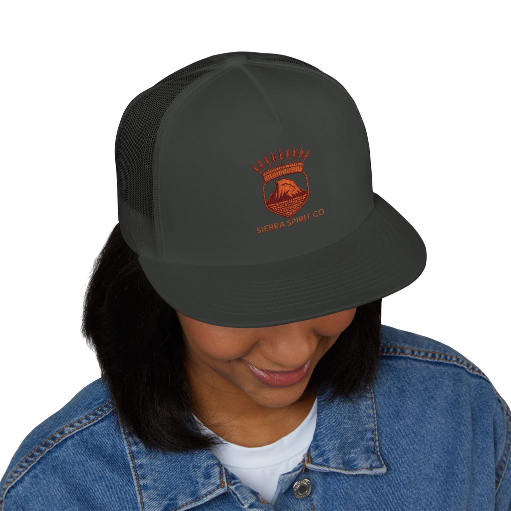 Sierra Spirit Co spring time 5 Panel hat (Embroidery)
