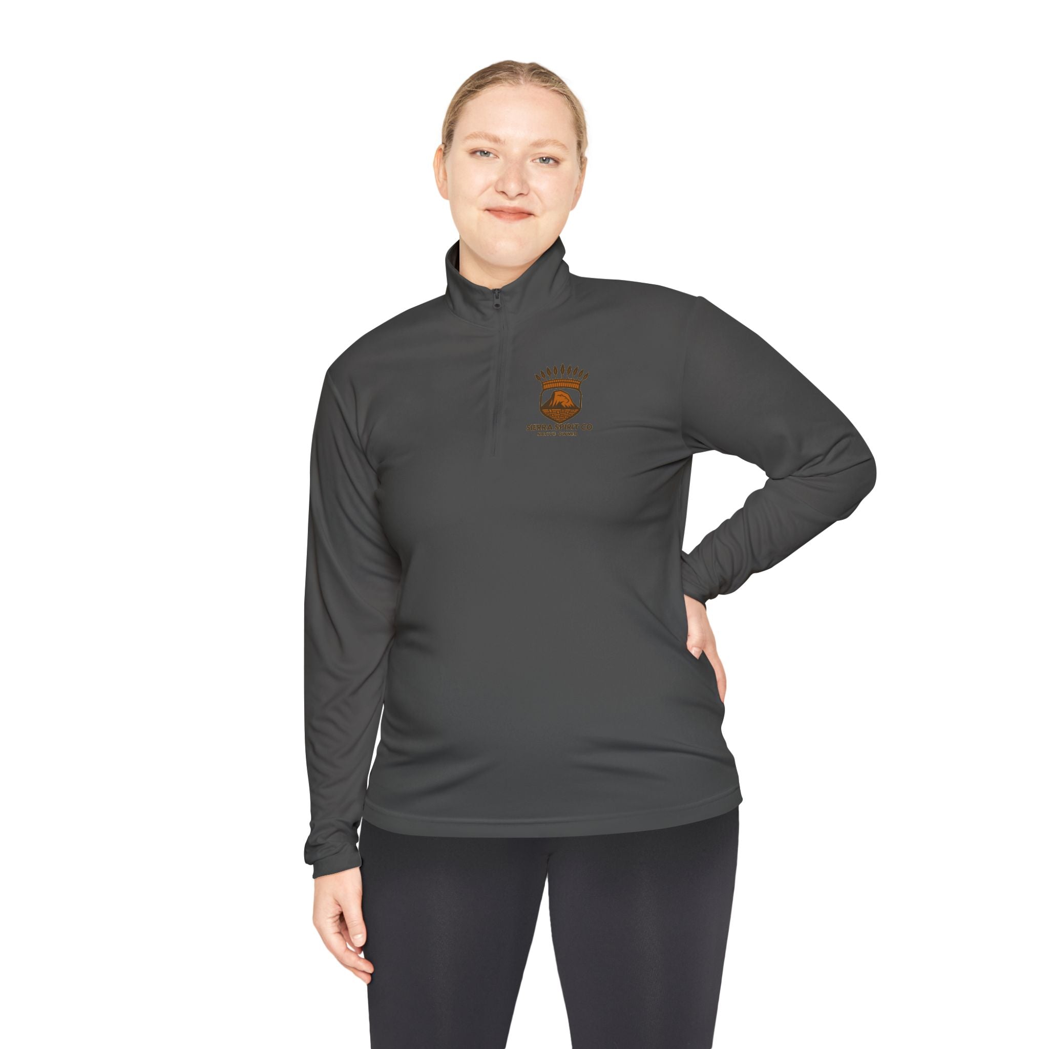 The Boss -Thin light weight "Comfy" Unisex Quarter-Zip Pullover