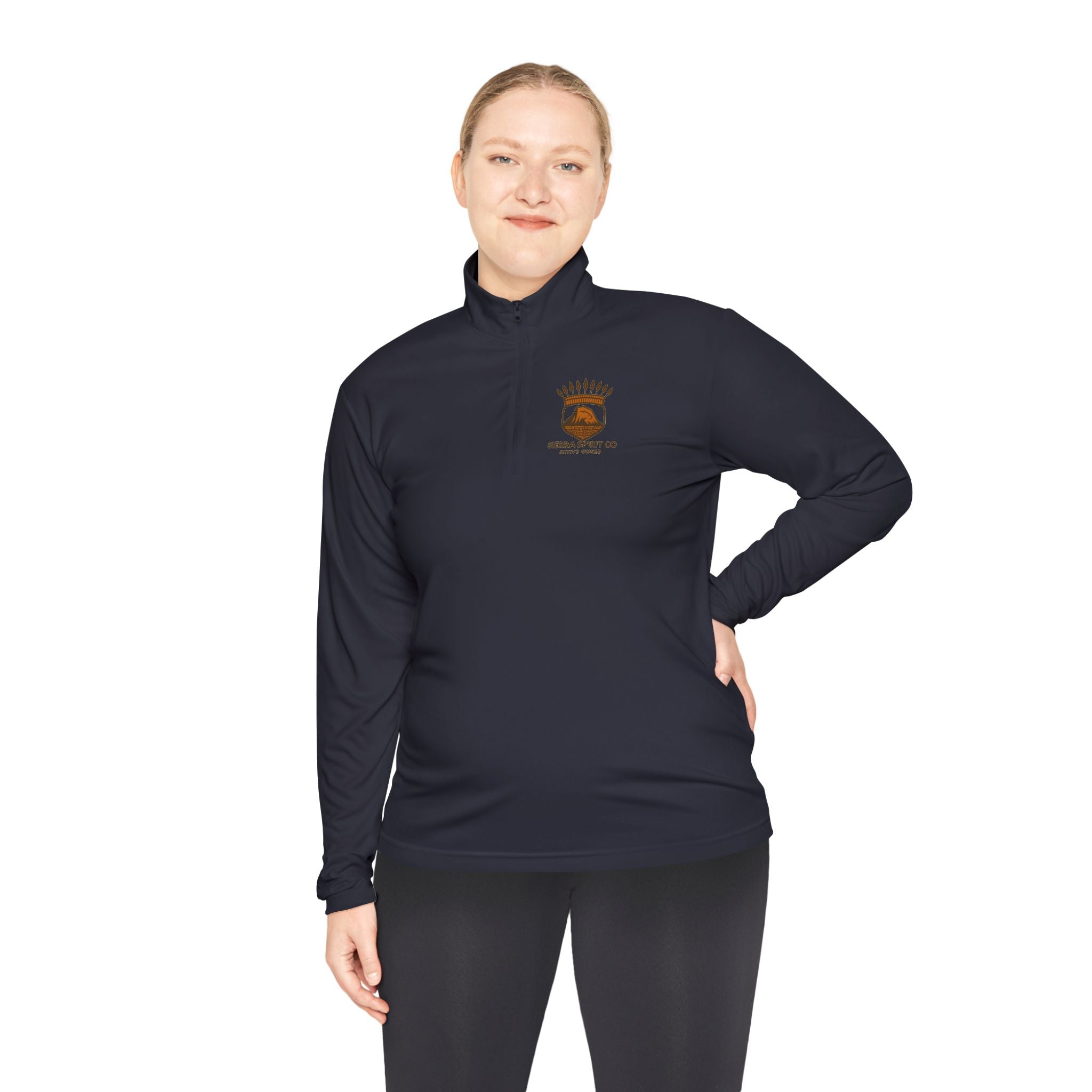 The Boss -Thin light weight "Comfy" Unisex Quarter-Zip Pullover