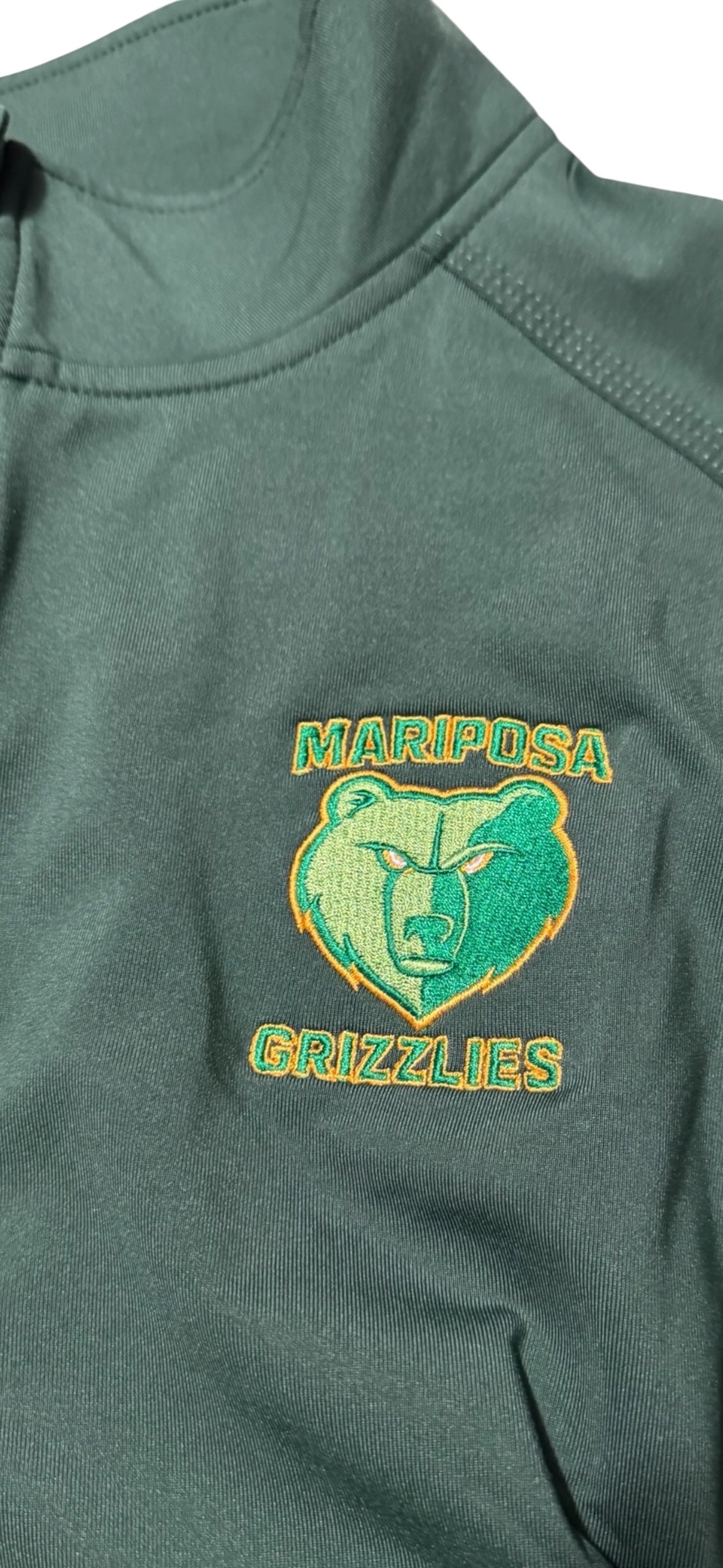 Z Grizzly Men's Sport-Wick® Stretch Quarter-Zip Pullover (Embroidery)
