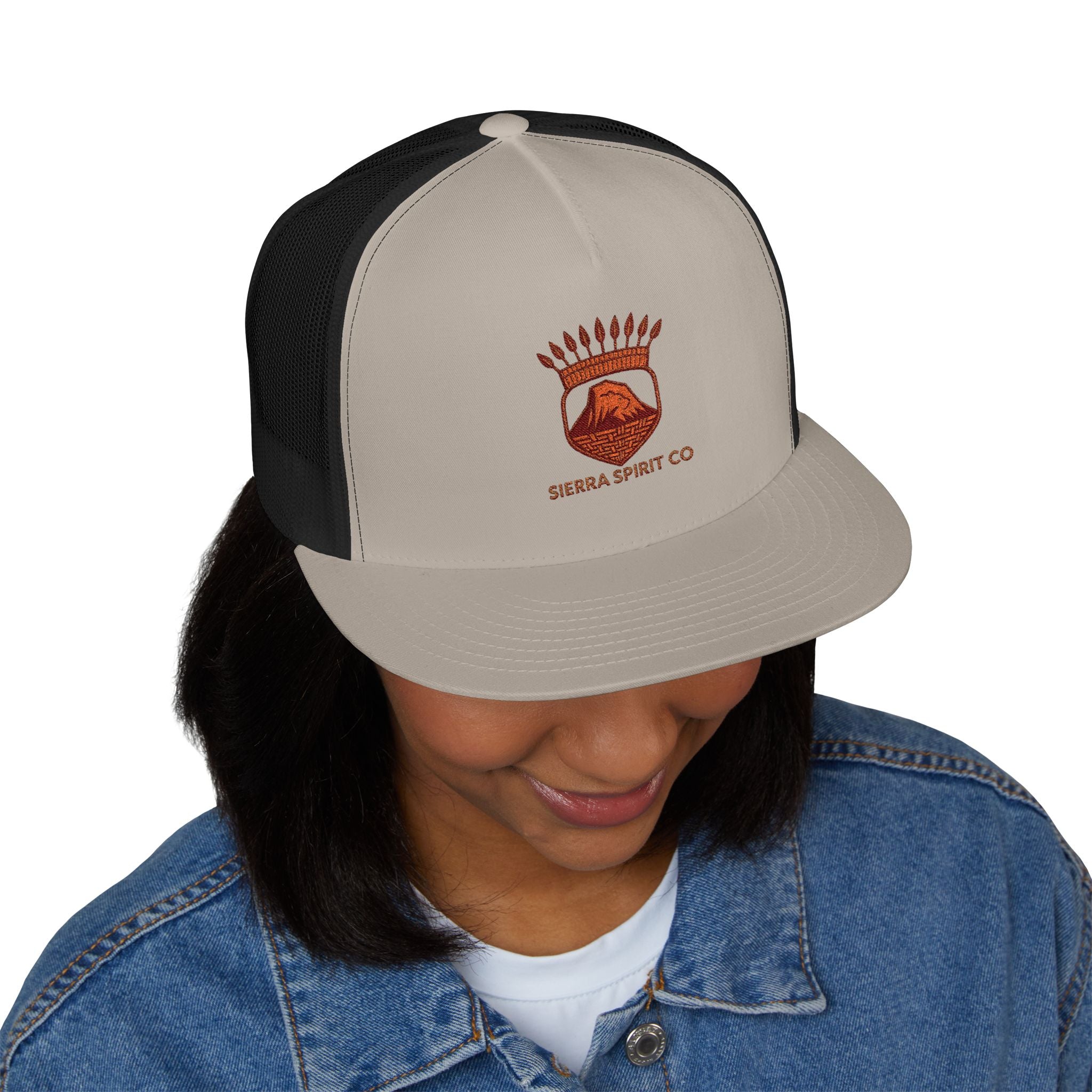 Sierra Spirit Co spring time 5 Panel hat (Embroidery)