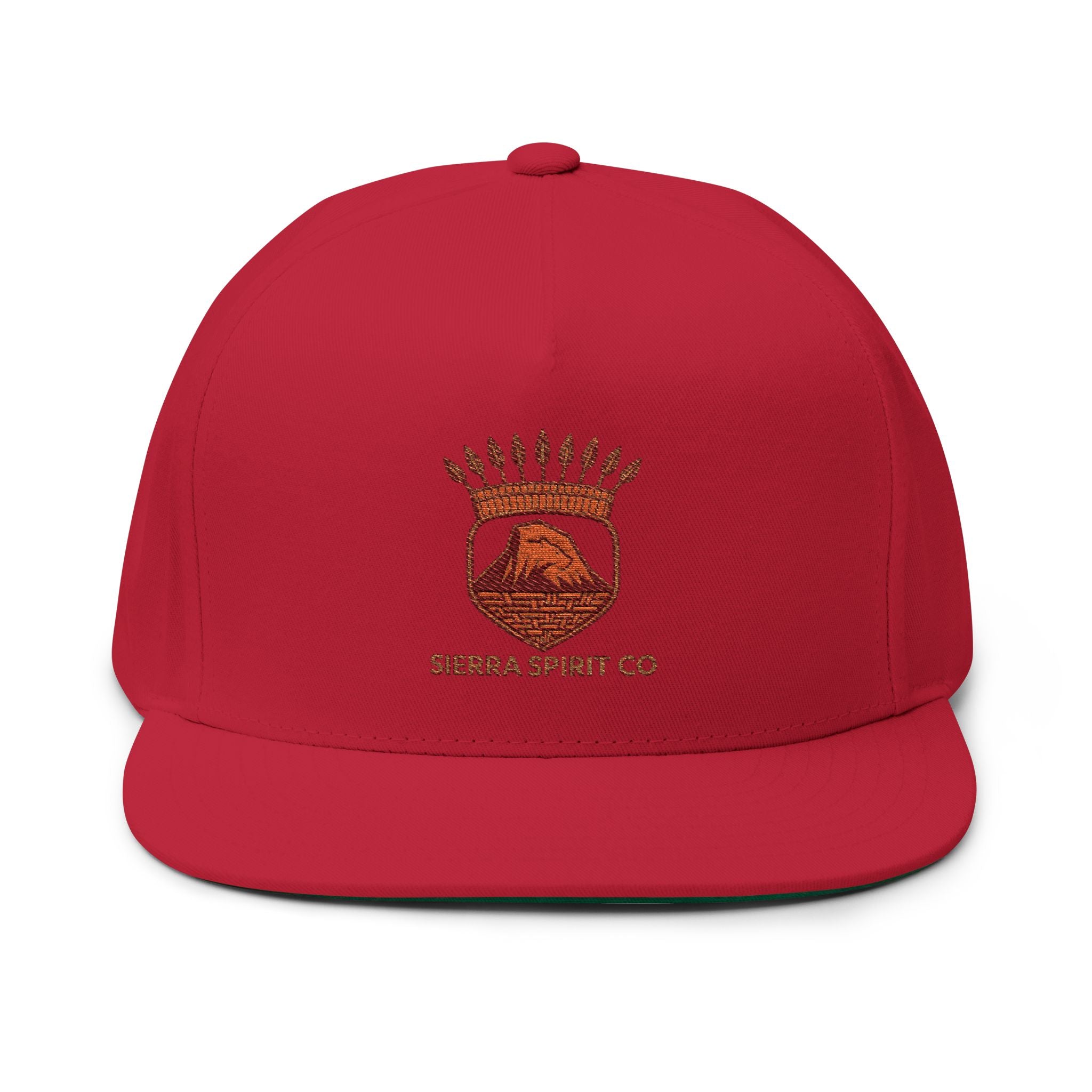 Sierra Spirit Co Center Copy of Flat Bill Cap (Embroidery)