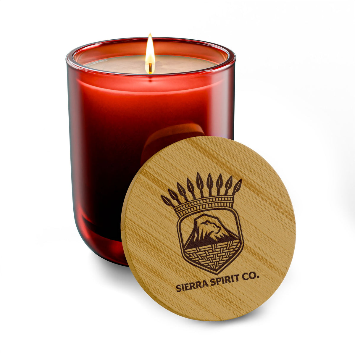 Sierra Spirit Co Scented Soy Candle, 14oz (Engraving)
