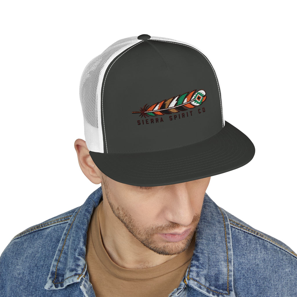 Colorful Ha-lah 5 Panel Trucker Cap
