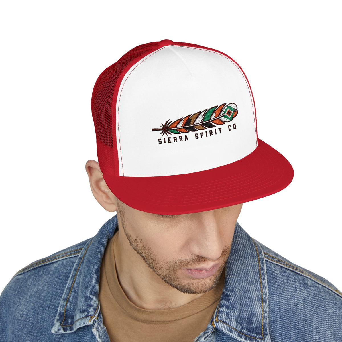 Colorful Ha-lah 5 Panel Trucker Cap
