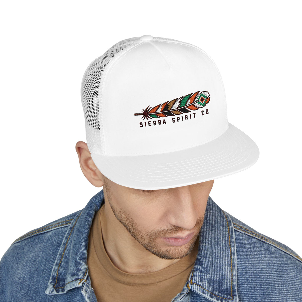 Colorful Ha-lah 5 Panel Trucker Cap