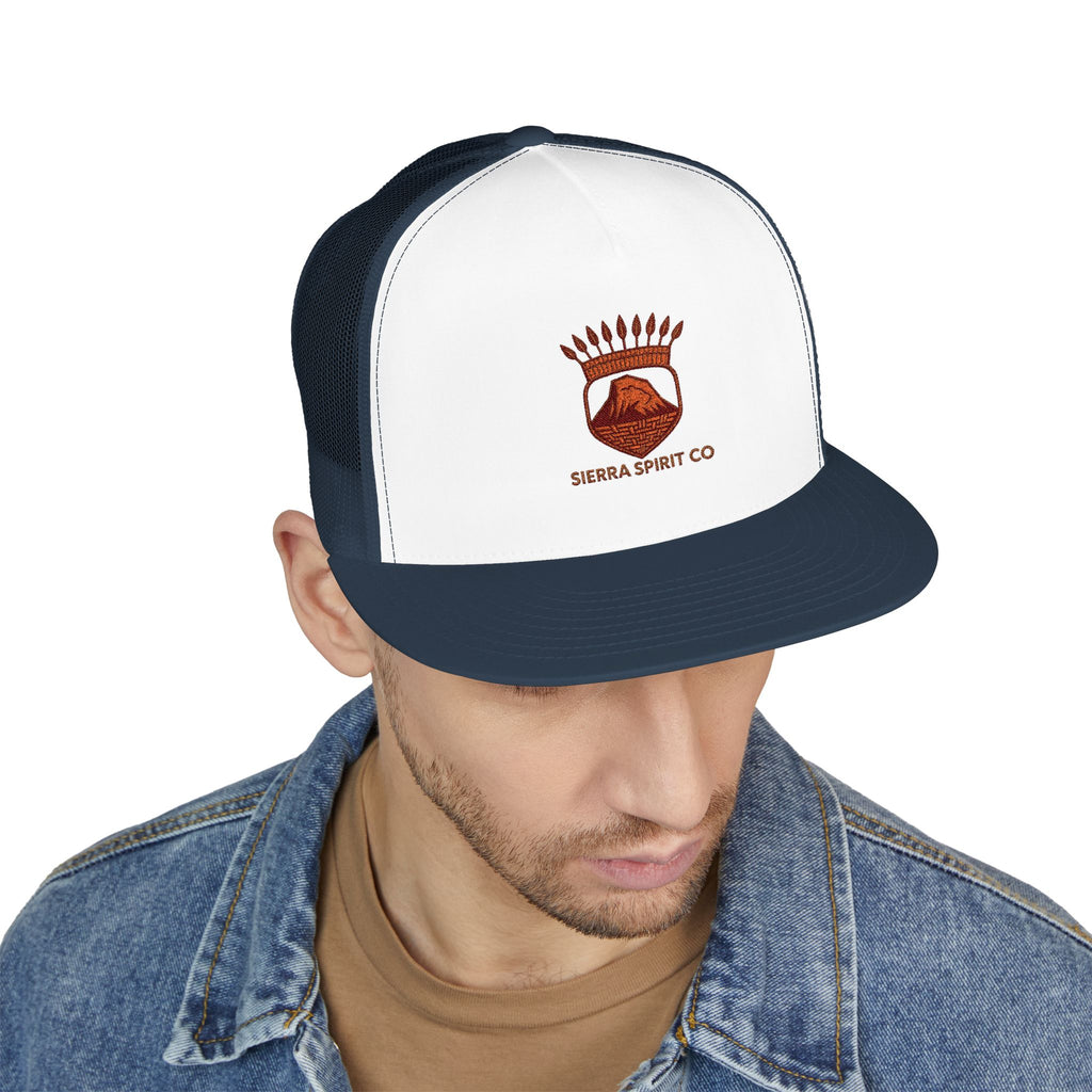 Sierra Spirit Co spring time 5 Panel hat (Embroidery)
