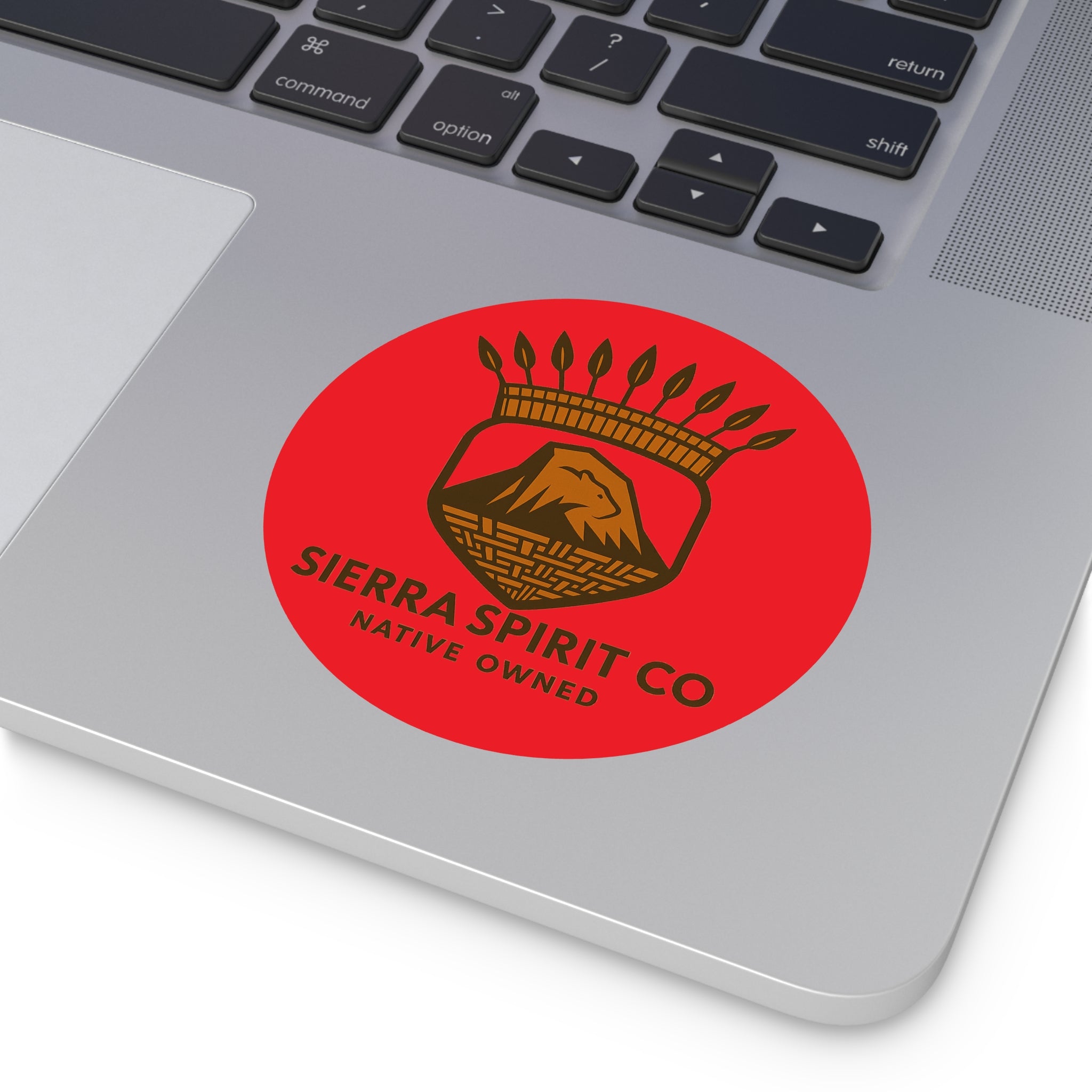 Sierra Spririt Co Round Vinyl Stickers