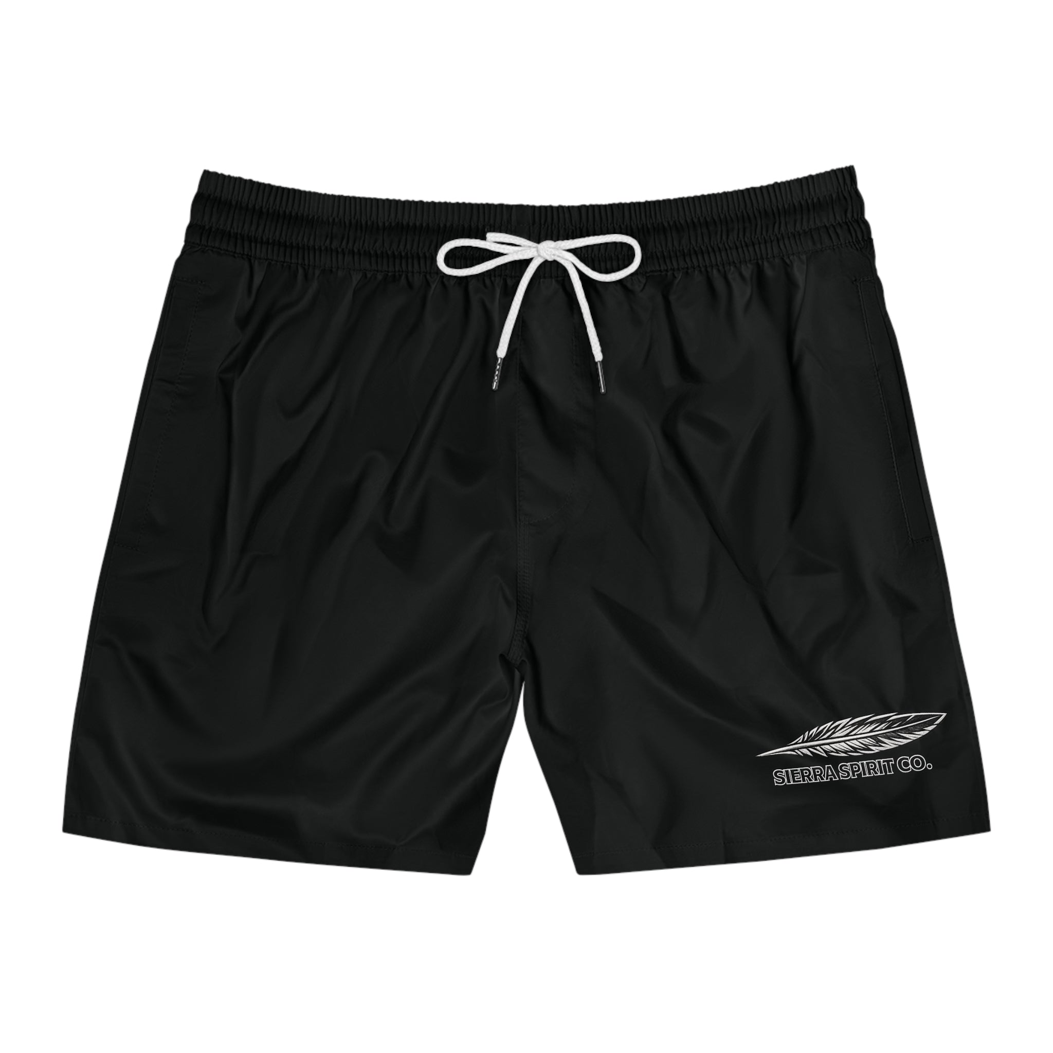 High Trails Men's Mid-Length Swim Shorts (AOP)
