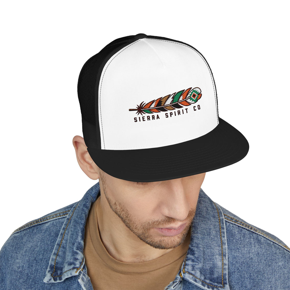 Colorful Ha-lah 5 Panel Trucker Cap