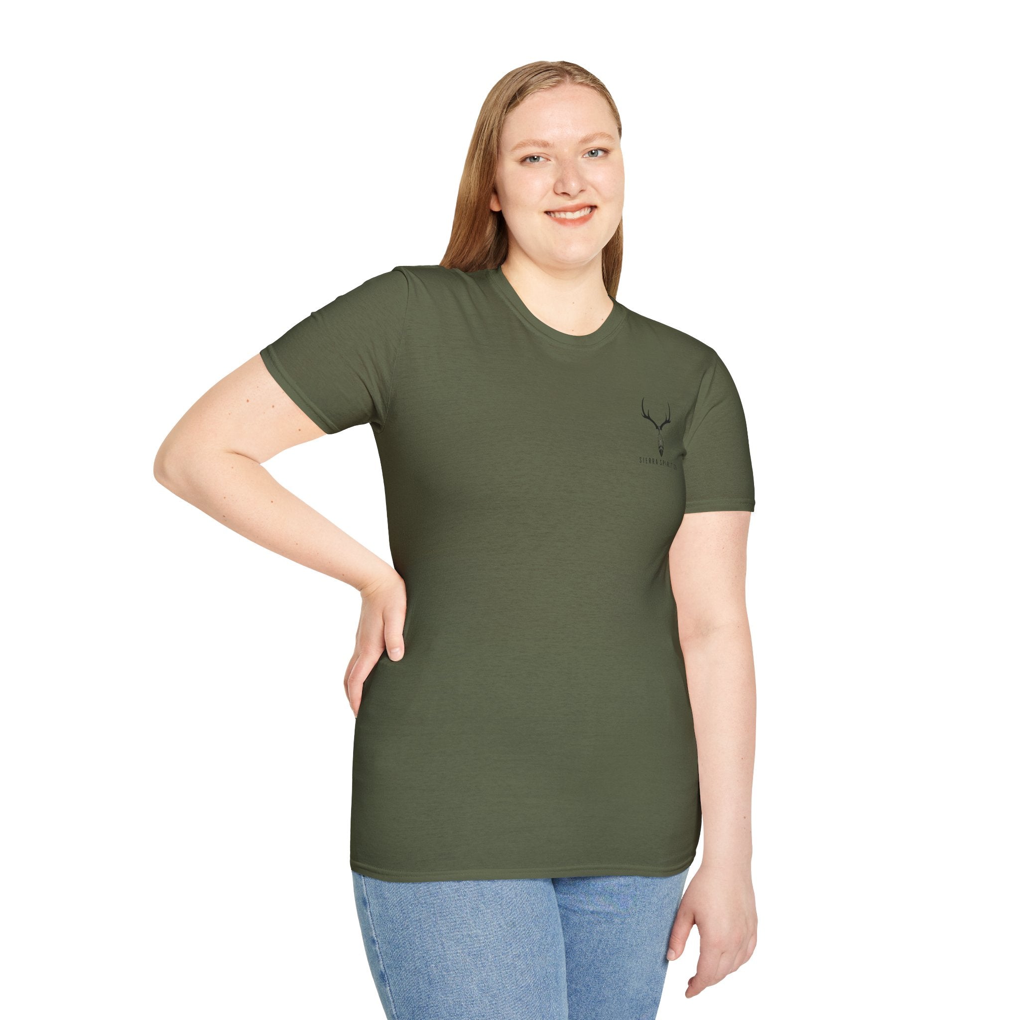 Hicca aka Buck Deer Unisex Softstyle T-Shirt