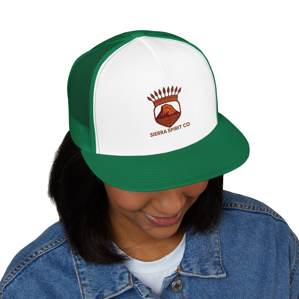 Sierra Spirit Co spring time 5 Panel hat (Embroidery)