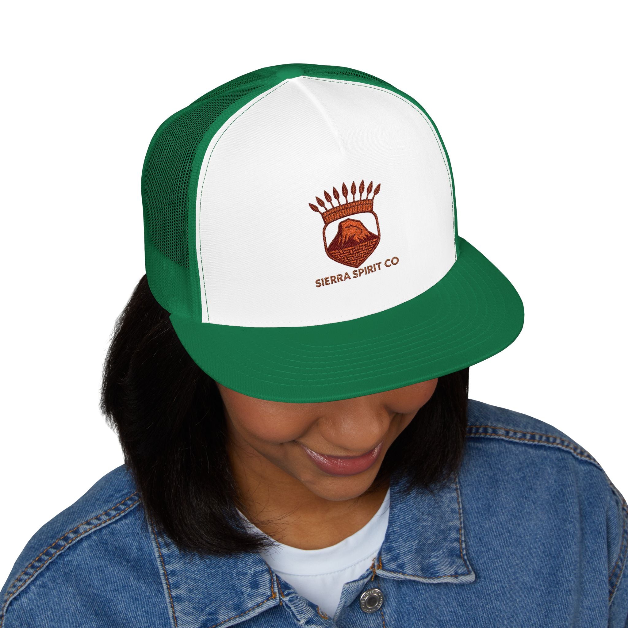 Sierra Spirit Co spring time 5 Panel hat (Embroidery)