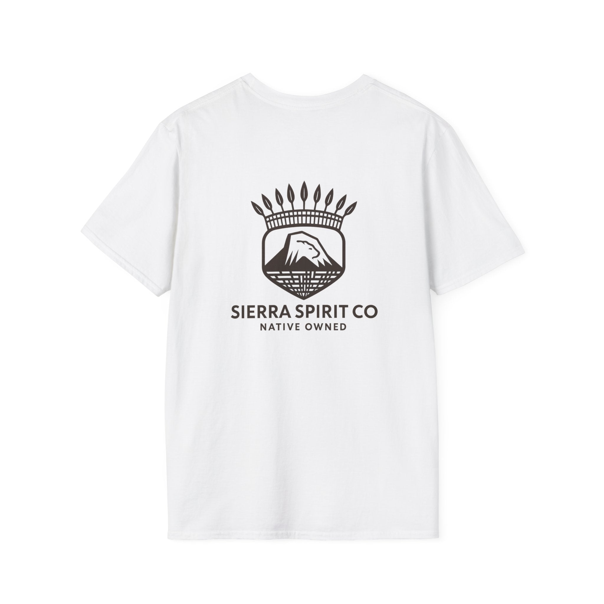 Sierra Spirit Co Black logo Unisex Softstyle T-Shirt