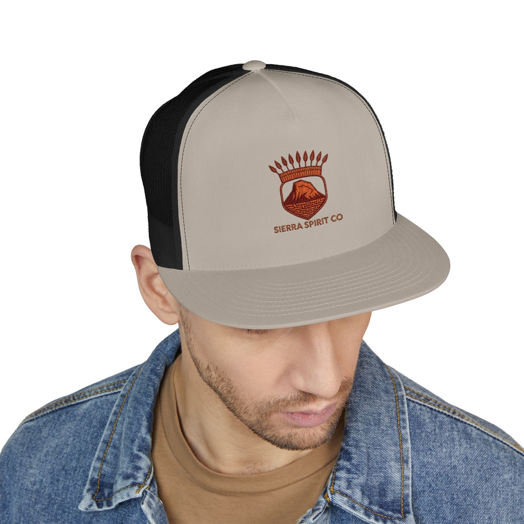 Sierra Spirit Co spring time 5 Panel hat (Embroidery)