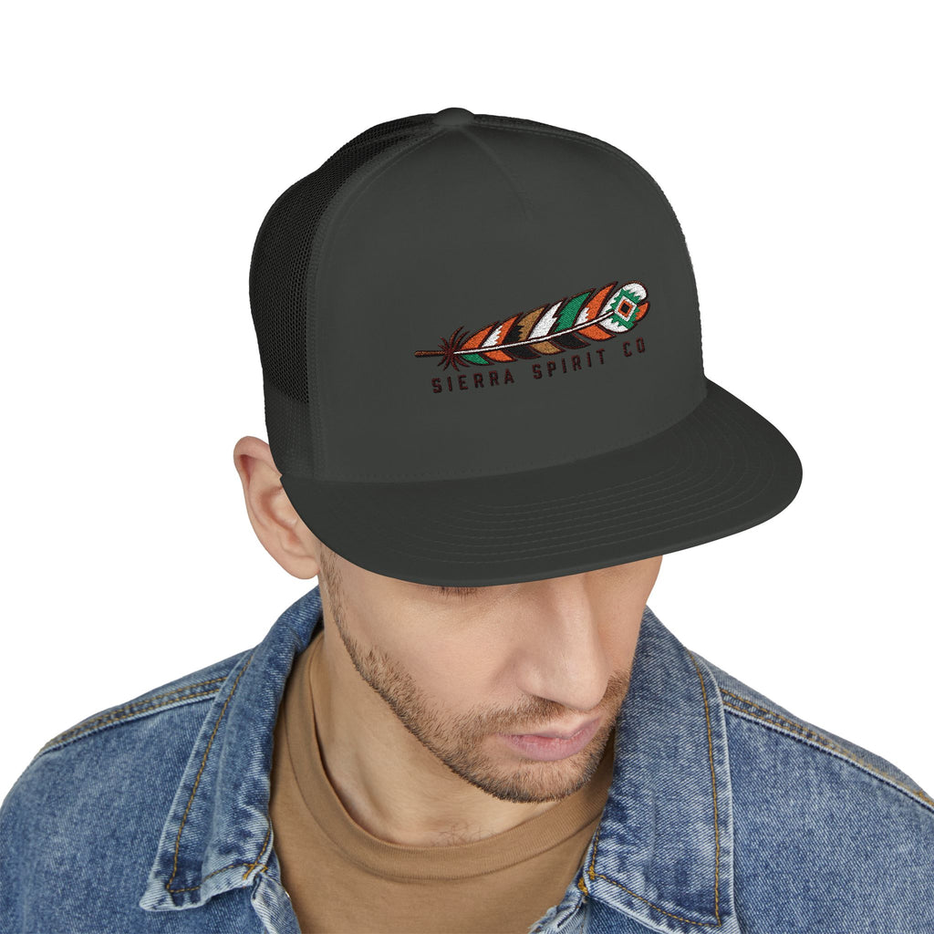 Colorful Ha-lah 5 Panel Trucker Cap