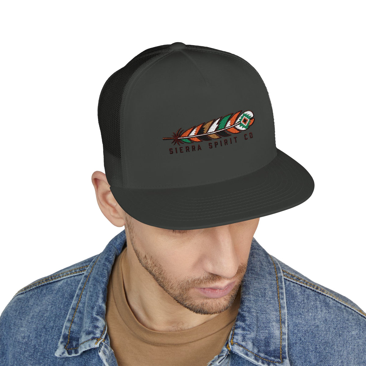 Colorful Ha-lah 5 Panel Trucker Cap
