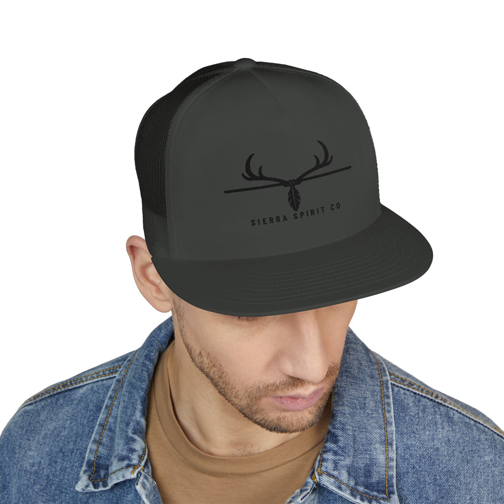 Hicca aka Buck Deer 5 Panel Trucker Cap