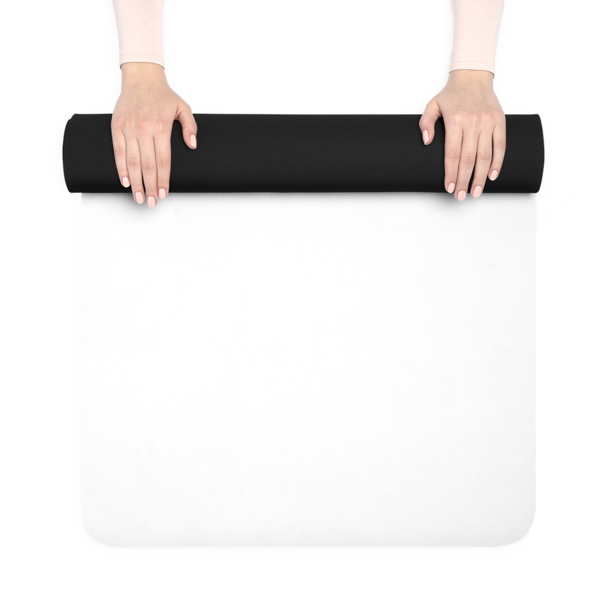 Suede top Breathe white Rubber Yoga Mat