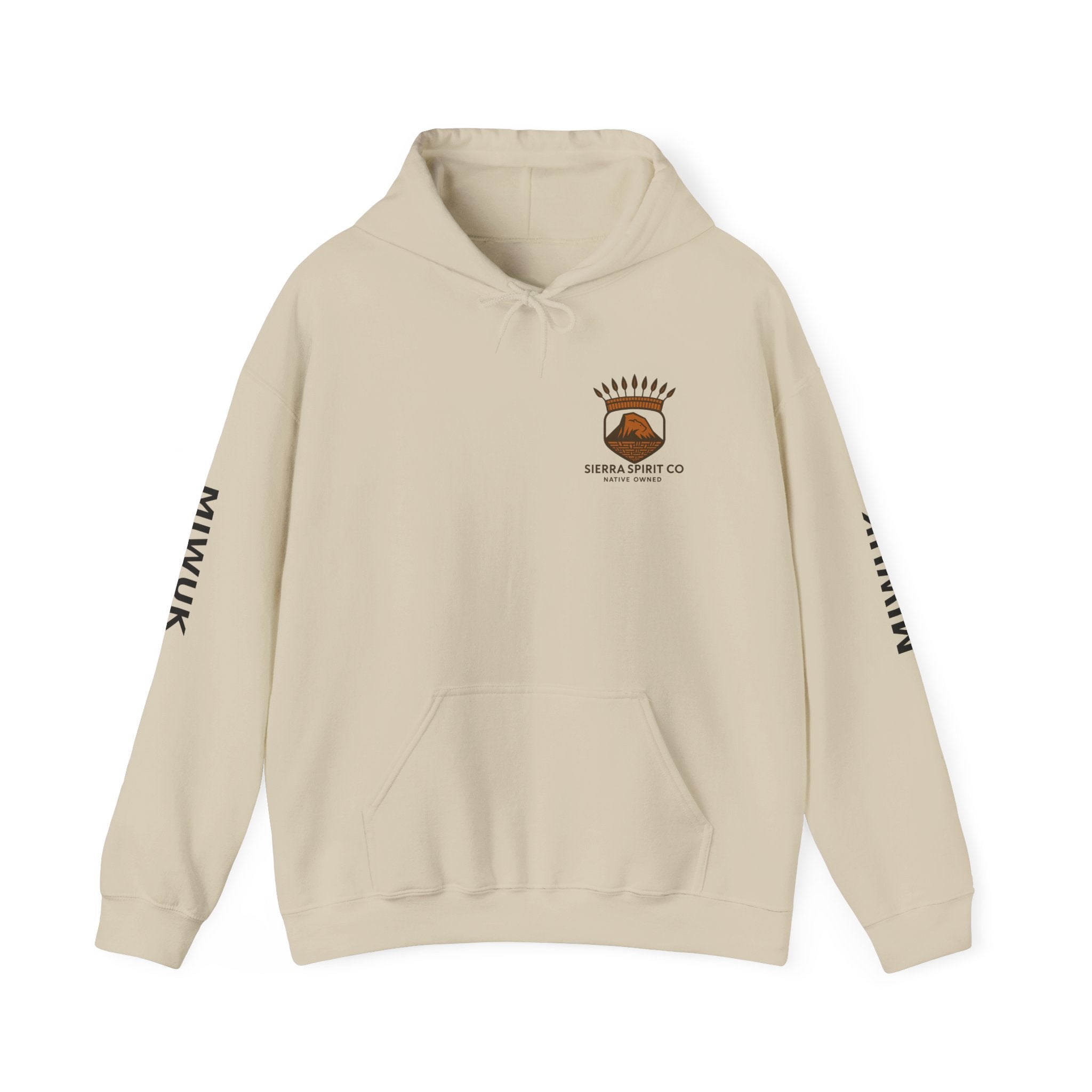 Miwuk up Miwuk down Unisex Heavy Blend™ Hooded Sweatshirt