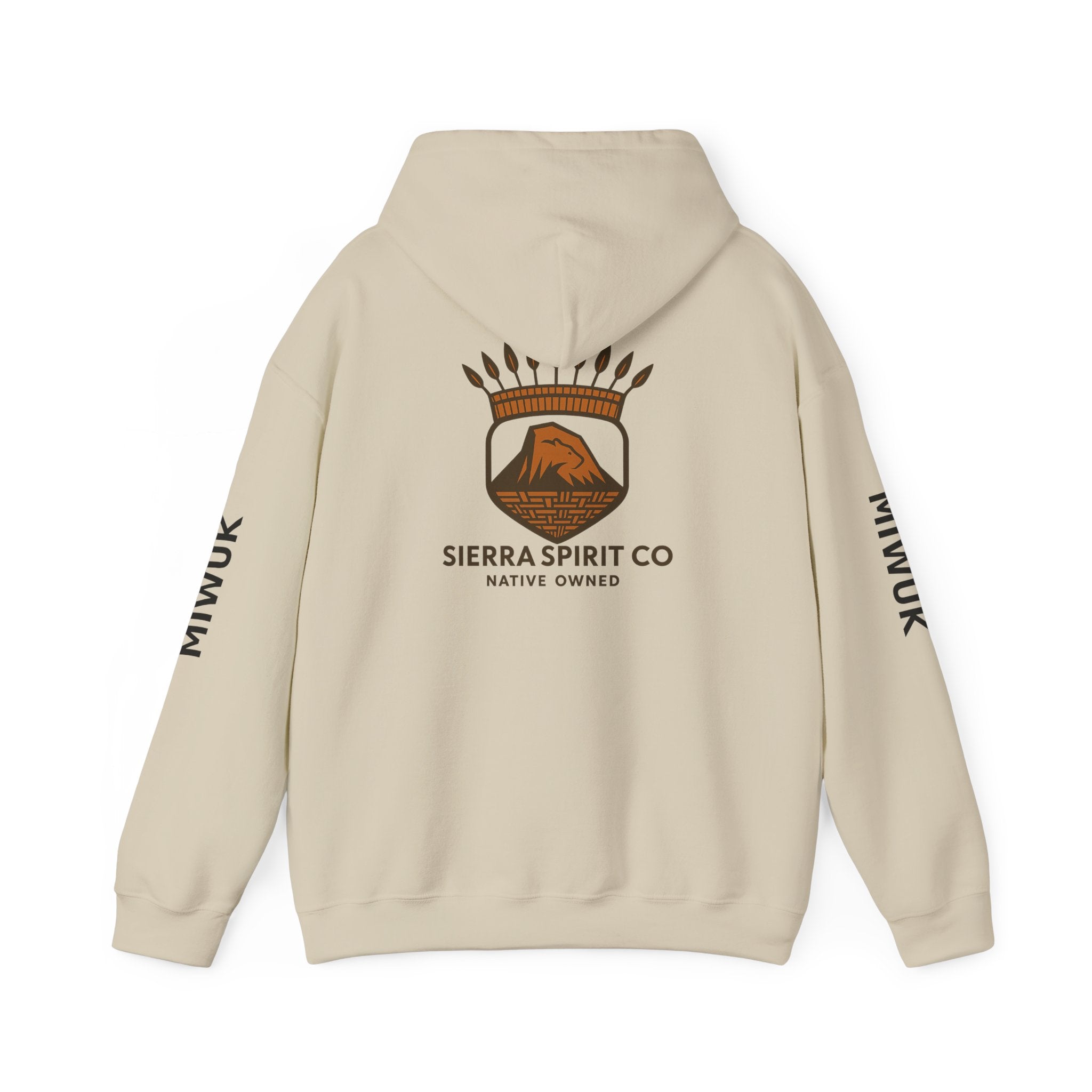 Miwuk up Miwuk down Unisex Heavy Blend™ Hooded Sweatshirt
