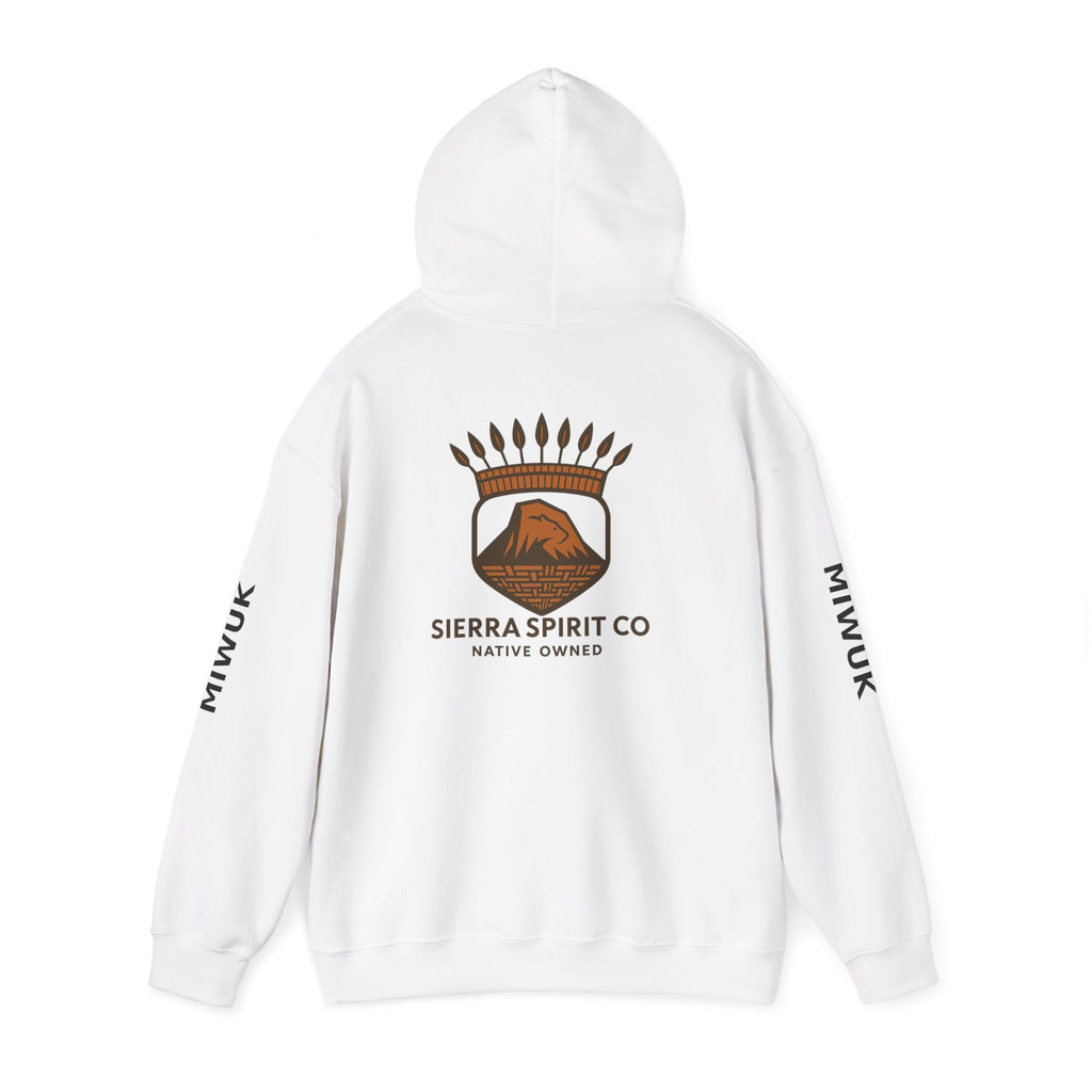 Miwuk up Miwuk down Unisex Heavy Blend™ Hooded Sweatshirt