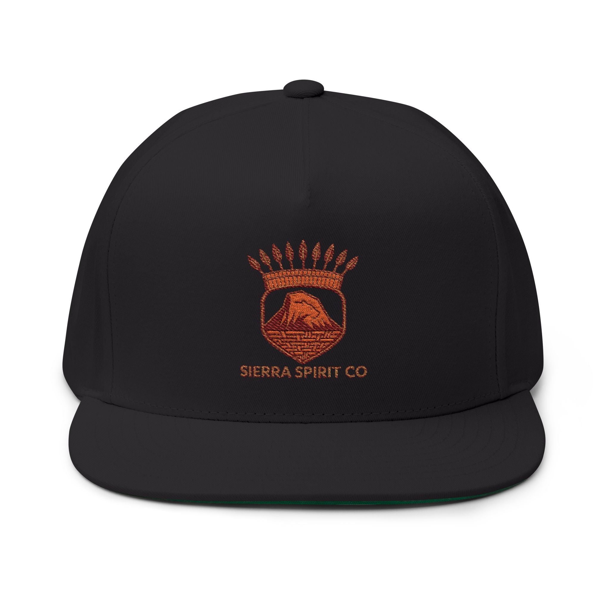 Sierra Spirit Co Center Copy of Flat Bill Cap (Embroidery)
