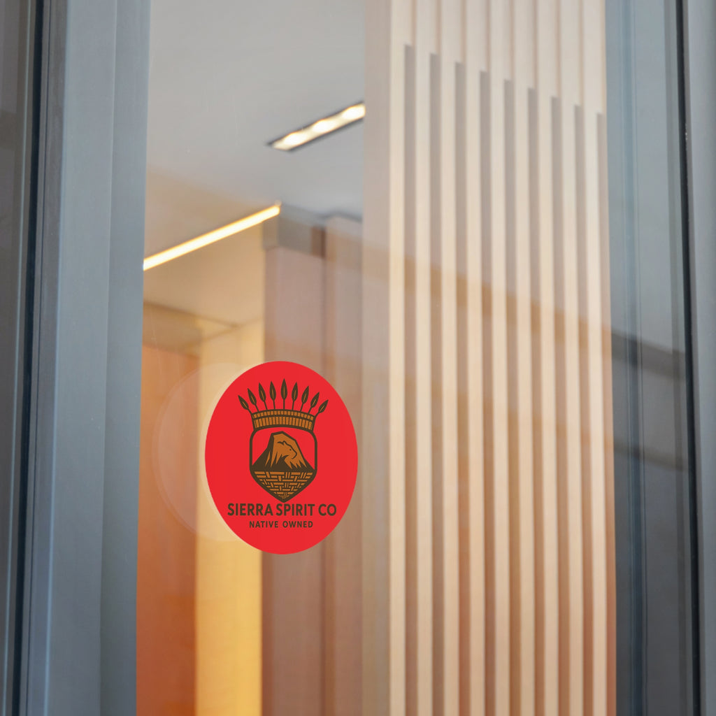 Sierra Spririt Co Round Vinyl Stickers