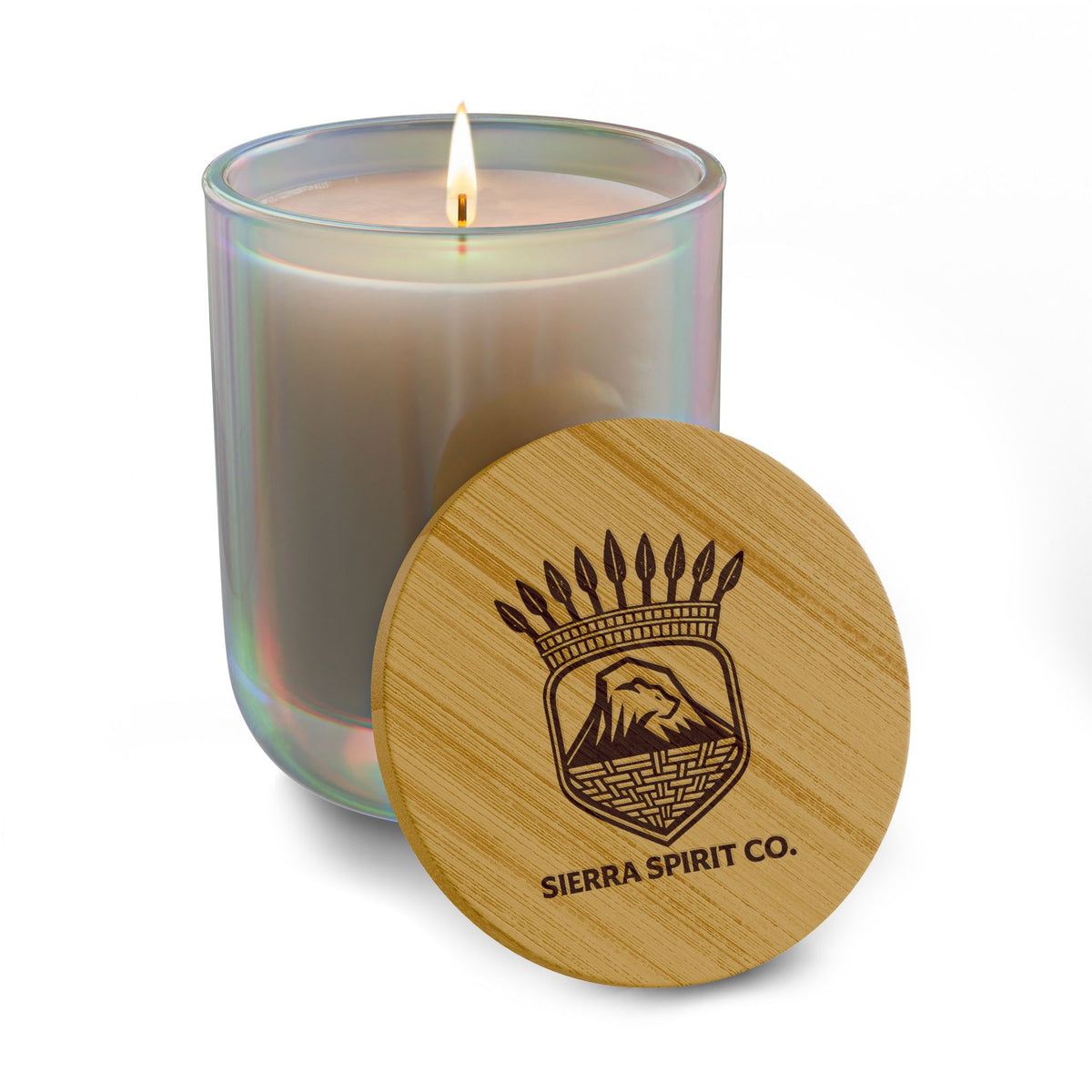 Sierra Spirit Co Scented Soy Candle, 14oz (Engraving)
